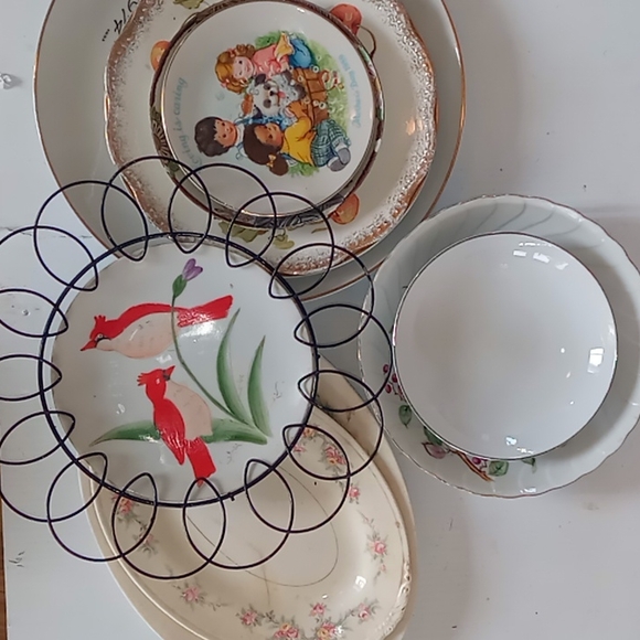 Dining Lot 1 Vintage Collector Plates Platter Dinnerware Dish